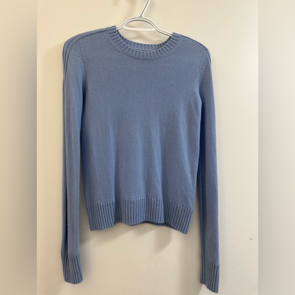 Vince Light Blue Crewneck Sweater
